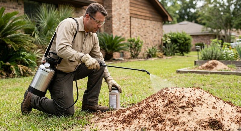Red Ant Extermination in Rockwall, TX