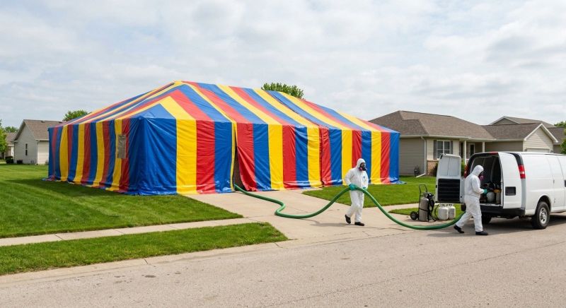 Tent Fumigation in Columbus, OH